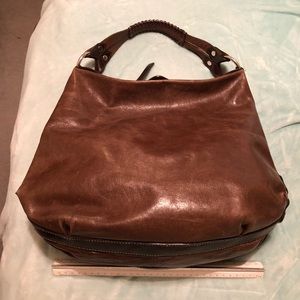 Tano brand brown leather purse, mint condition